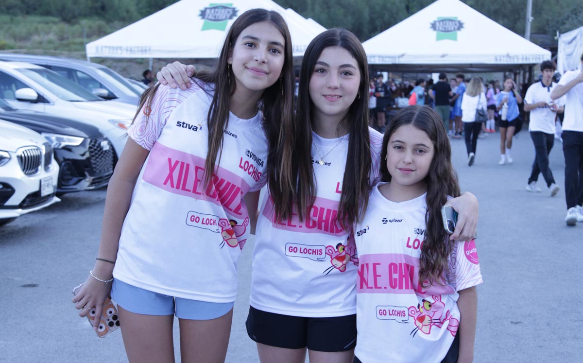 Grace Gignac, Euge Salas y Jimena Alanís