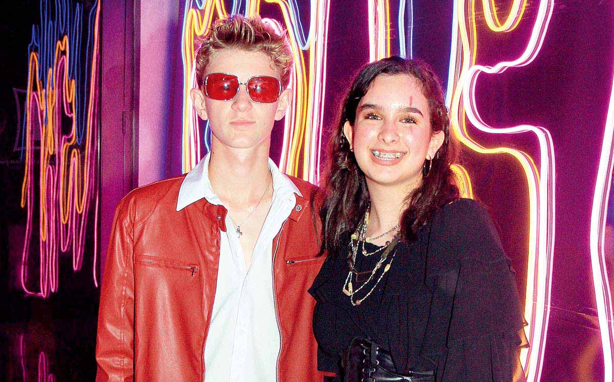 EDUARDO EICHELMANN Y NATALIA GONZÁLEZ llegaron puntuales al Club Campestre Tampico