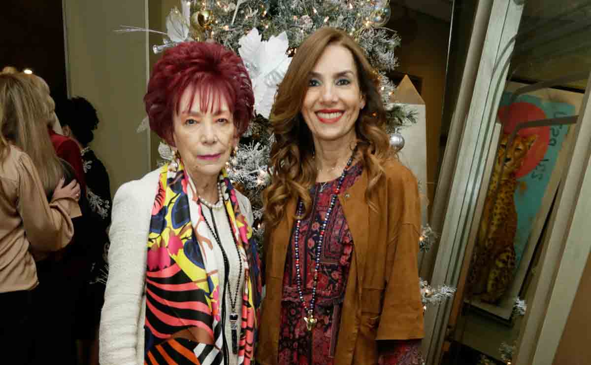 Lupina Vara de Mejía y Olga Mejía / Fotos: Omar Valdez