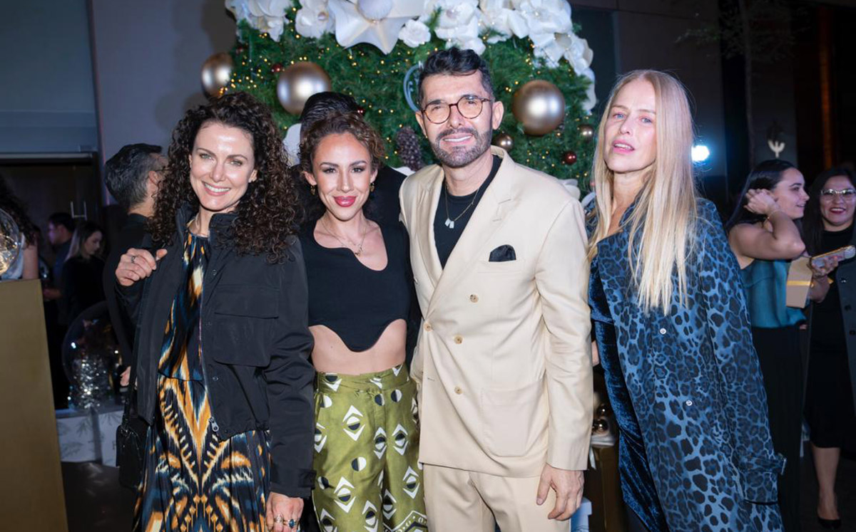 María Fernanda Scardino, María José Ortega, Lorenzo Ruiz y Xuxu