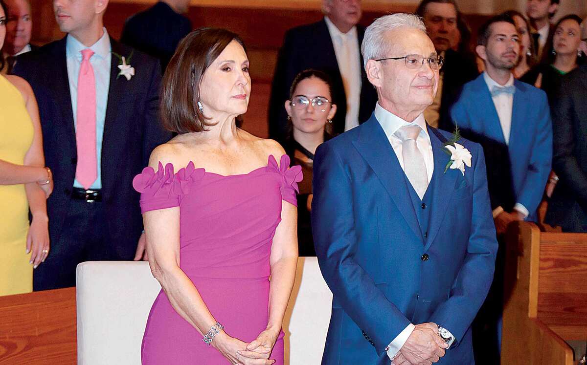 Papás de la novia. Adriana García y Osvaldo Garza