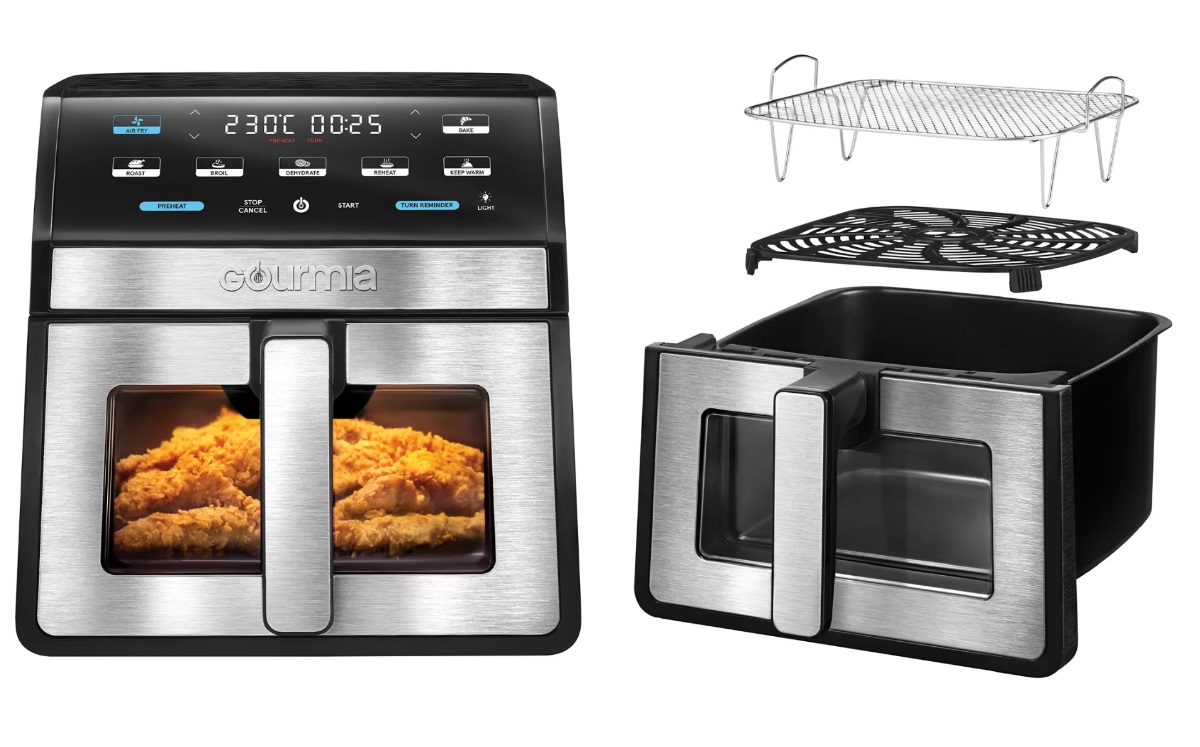 Así se ve la freidora de aire digital Gourmia en Costco (Foto: Costco)