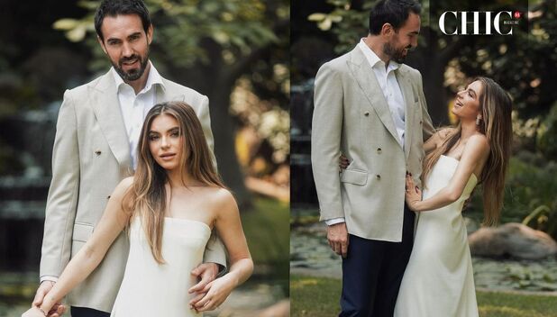Sofía Castro llega al altar en su boda religiosa con este vestido (Instagram)