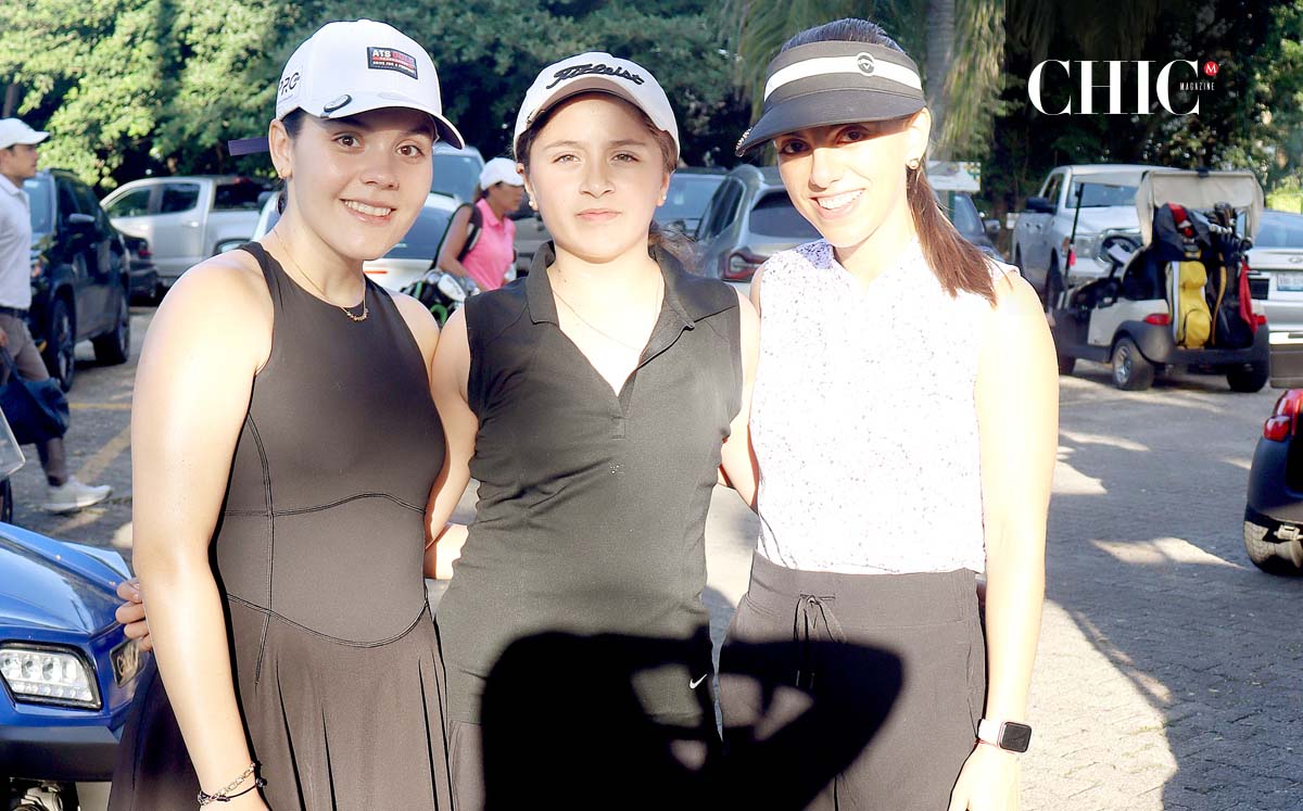 MARÍA JOSÉ ELIZONDO, CARMEN ELIZONDO Y PAOLA RODRÍGUEZ mostraron sus mejores swings en el green