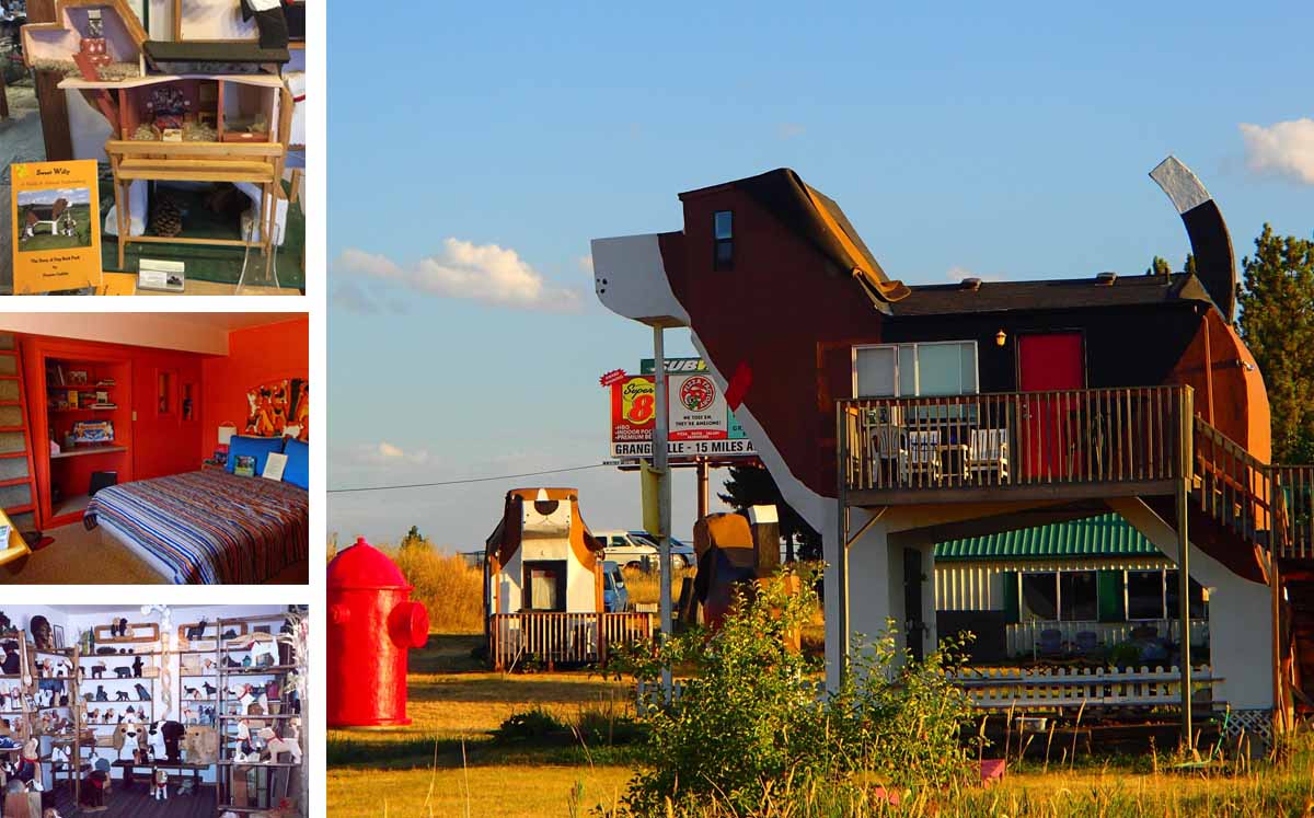 Dog Bark Park Inn, Cottonwood, Indiana / Foto: Cortesía