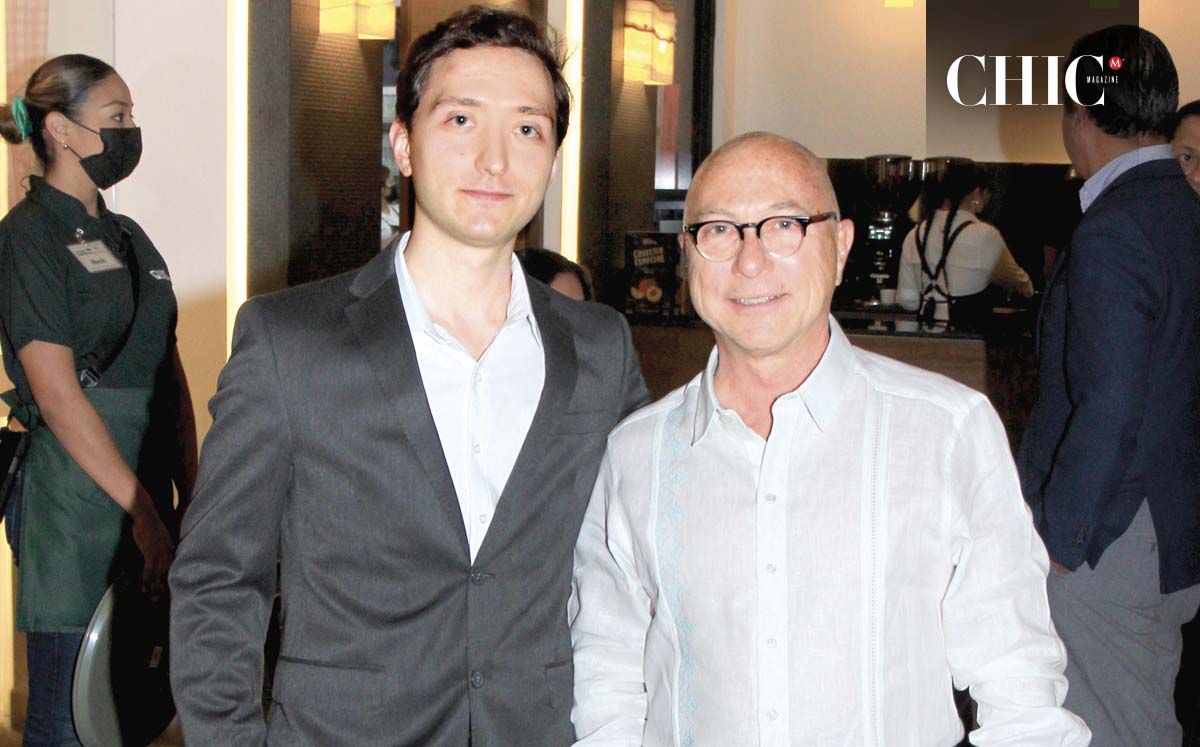 JUAN PABLO CORRES Y LUIS CORRES llegaron puntuales al evento