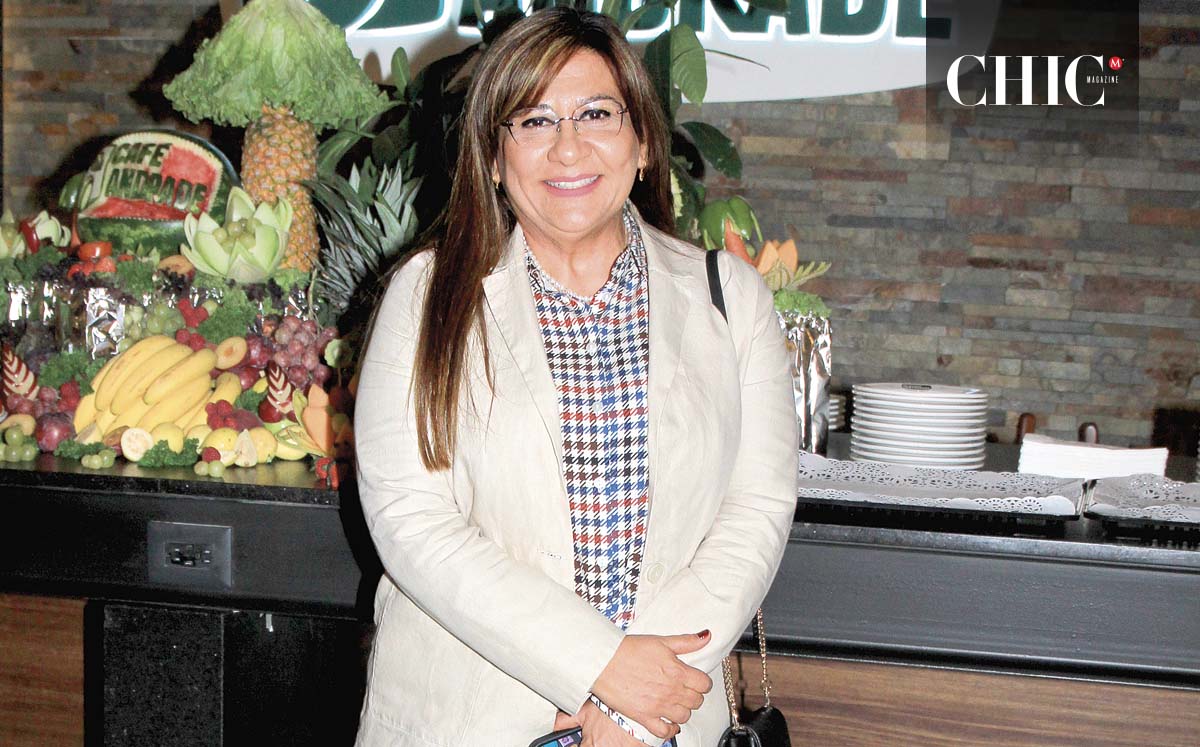 KARIME CAMARA nos regaló su mejor sonrisa en la nueva sucursal de Café Andrade