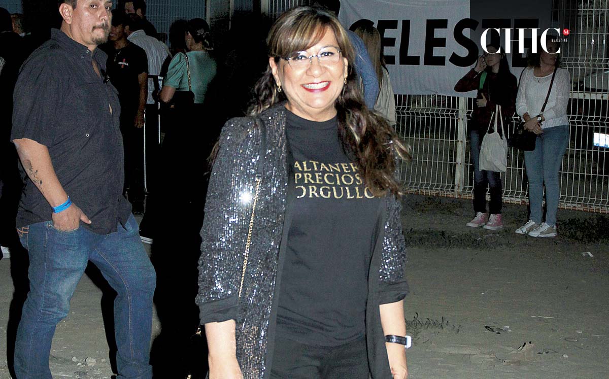 KARIME CAMARA llegó puntual al Estadio Tamaulipas