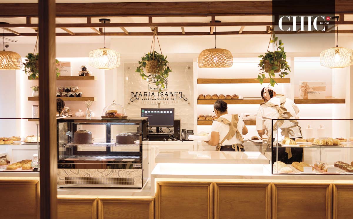 Detalles de los interiores de la nueva sucursal de Café Andrade