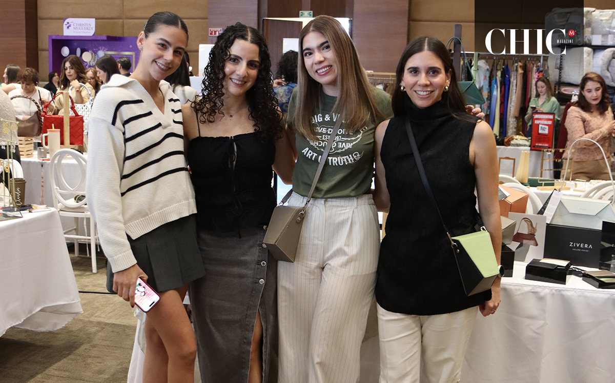 Maite Pedro, Miriam Abugaber, María Dow y Karina Aguilera