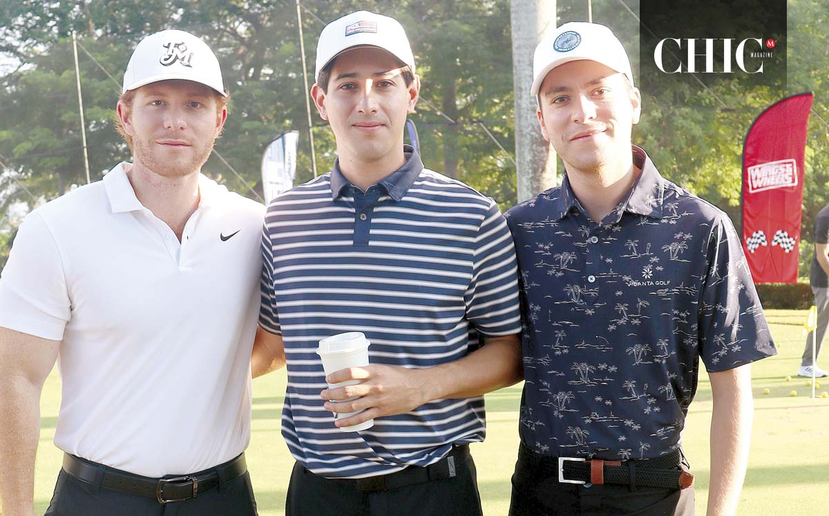 RÚBEN FERÉS, RICARDO RANGEL Y FABIÁN TERÁN nos regalaron sus mejores sonrisas en el torneo