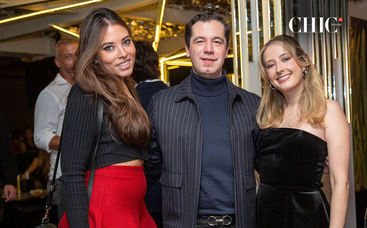 Alexa De Alba, Francisco Quesada y Elena Llorente