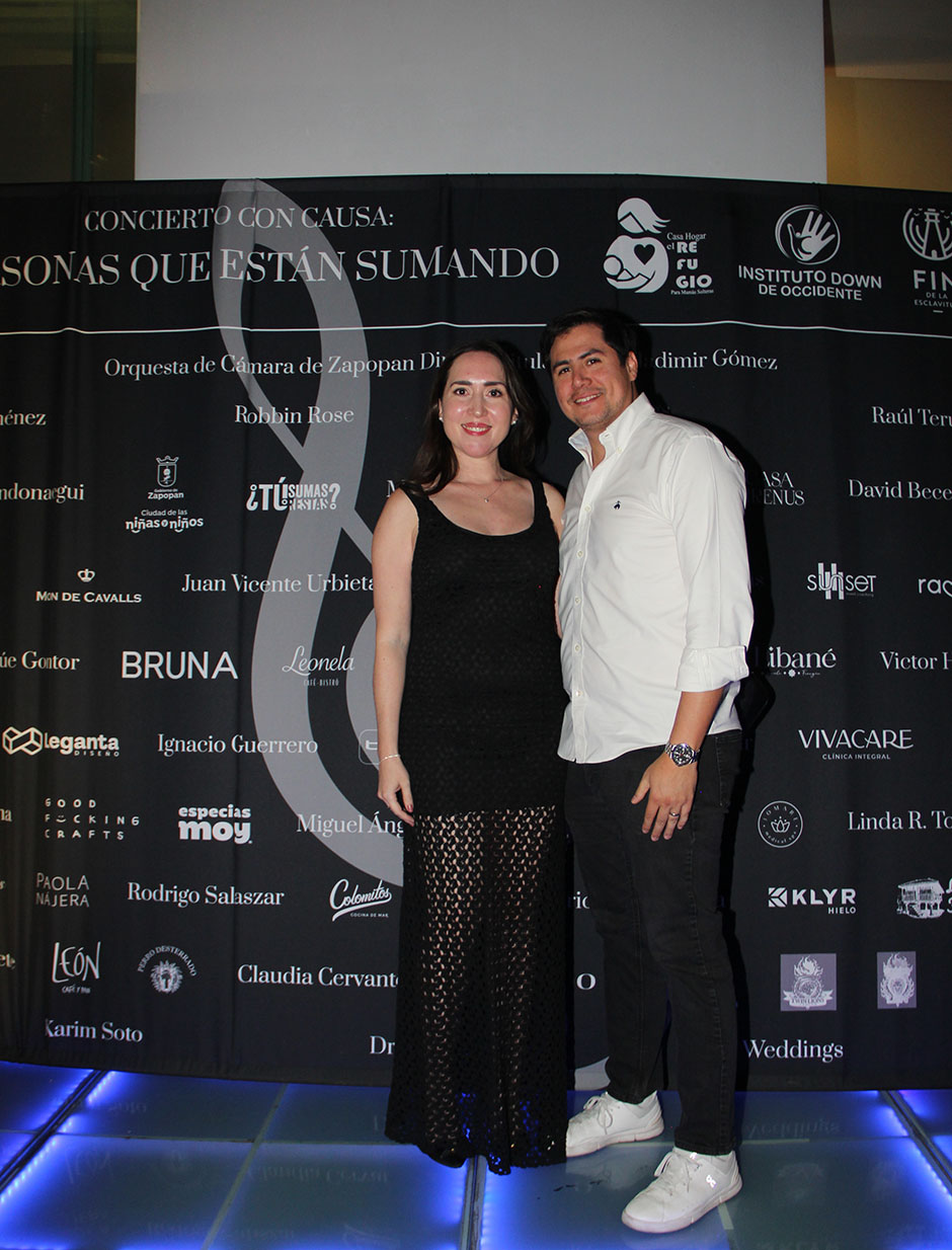 Michelle Arellano y Manuel Perdomo.