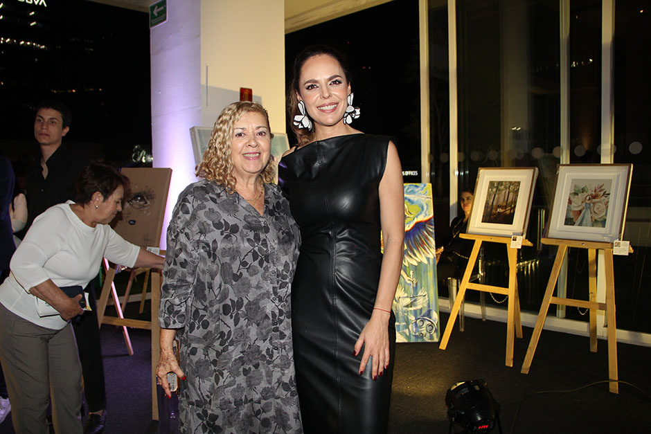 Guille Figueroa y Claudia Huizar.