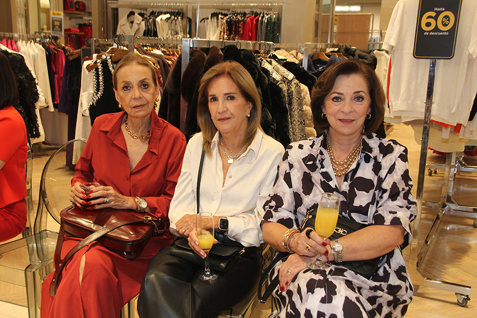 Magaly Valdés. Maru Velez y Guille Molinar.