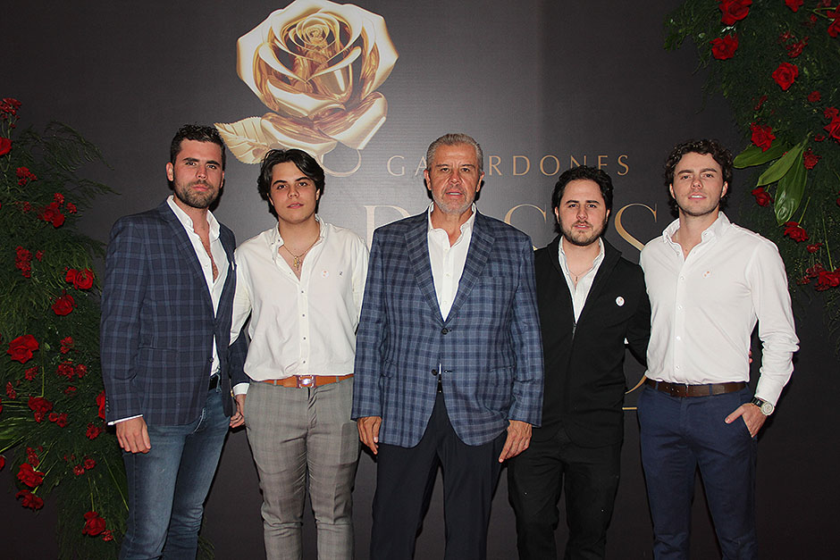 José Pablo Barba, Juan Álvaro Barba, Alfredo Barba Mariscal, Alfredo Barba y Sergio Barba
