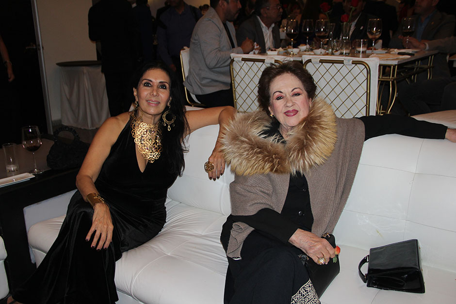 Geraldina Herrera Vega y Cristina Ojeda.