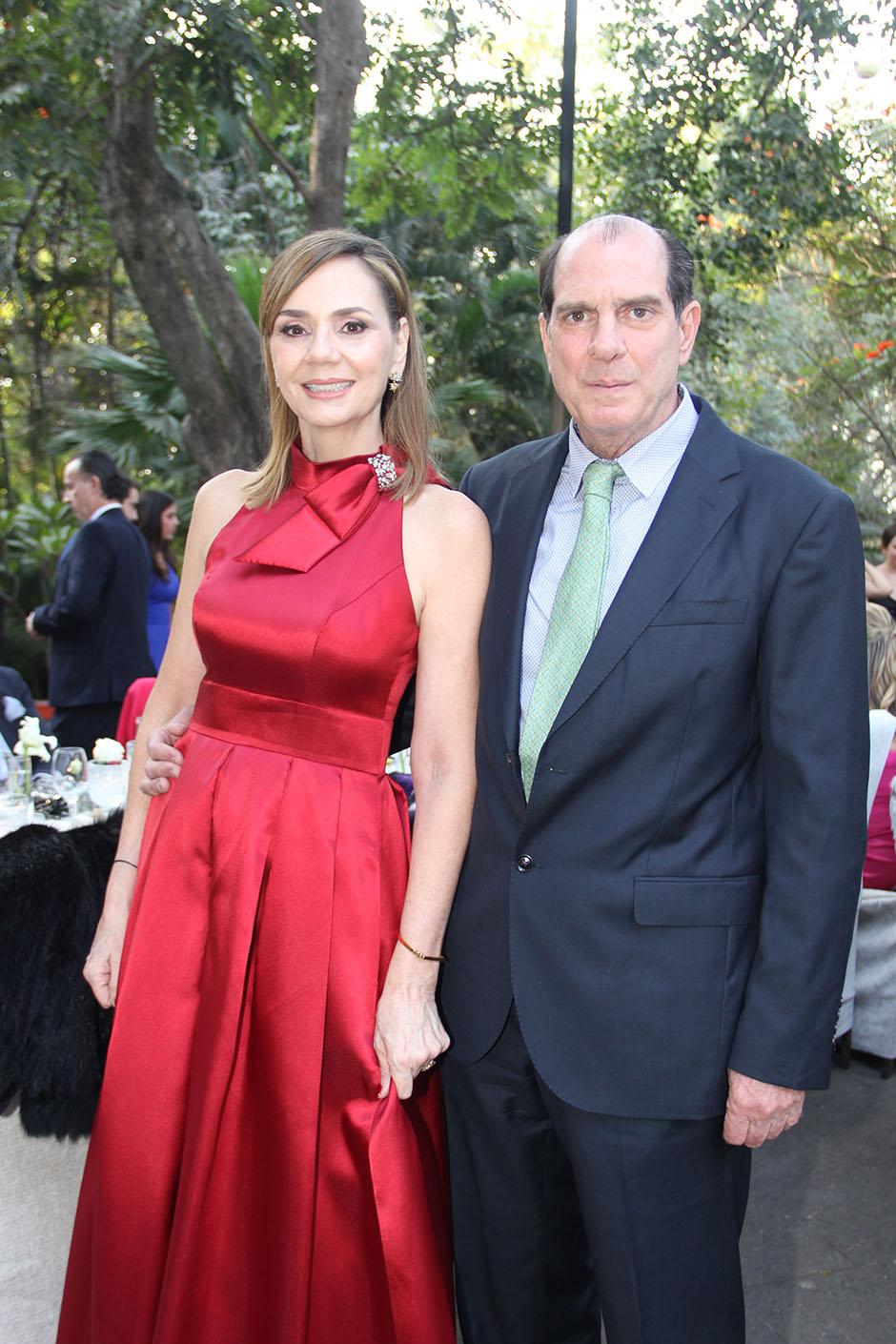 Corina Fernández y Michel Gresati