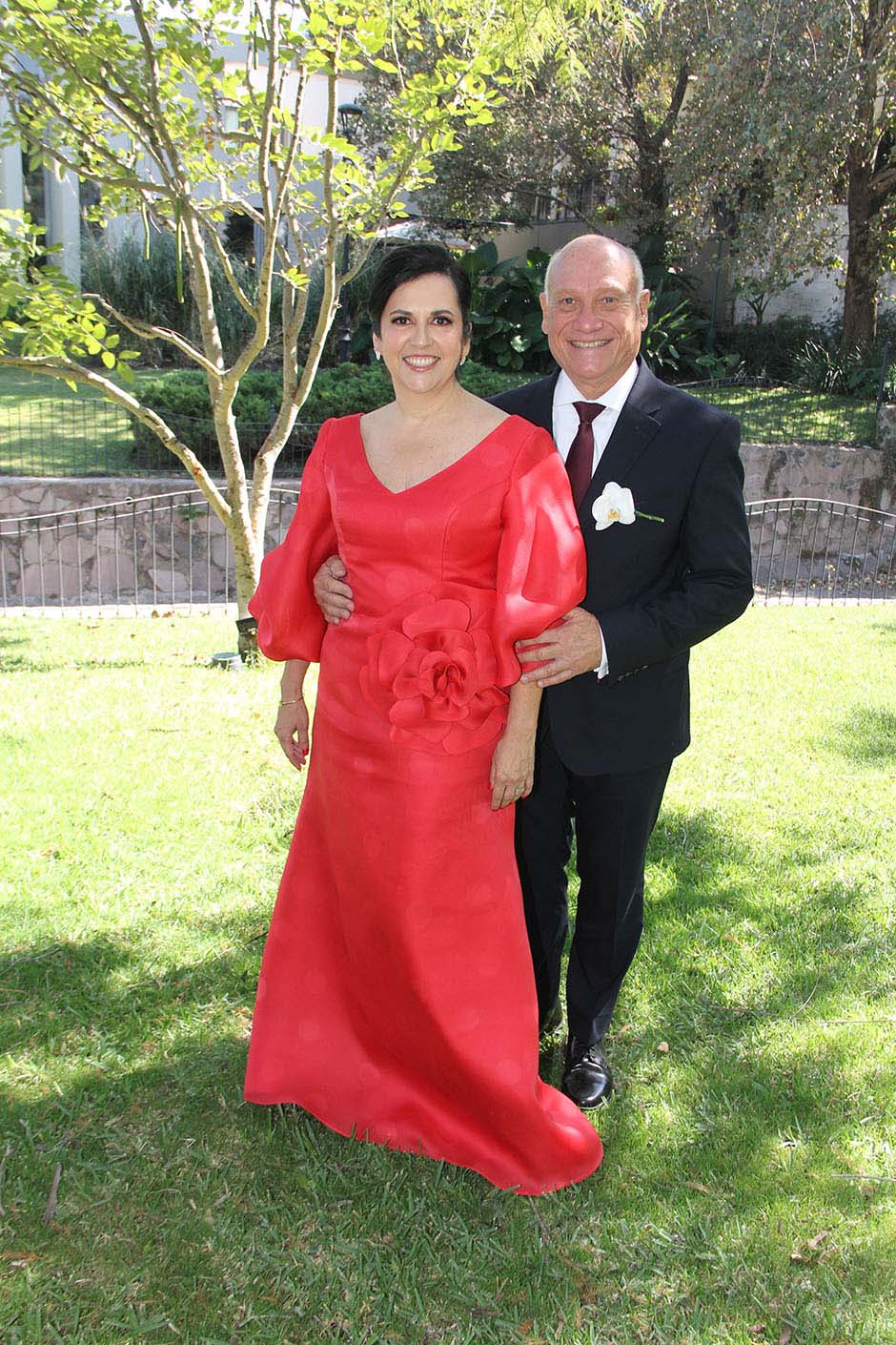 07 Cecilia Araque Ballesteros y Antonio Alessi Gnoato. Papás de la novia