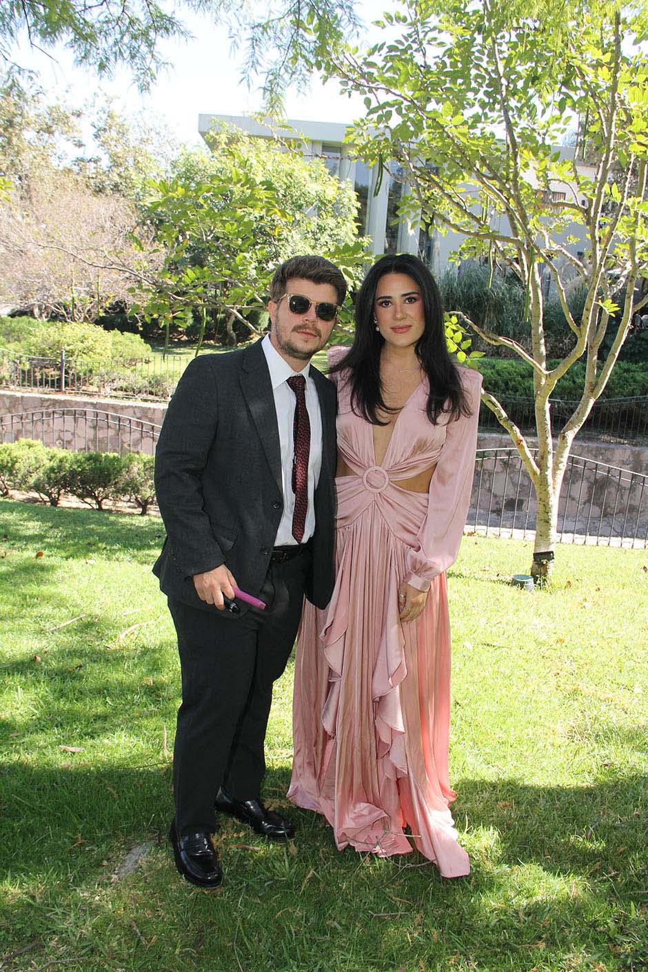 Christian Bland y Victoria Padilla