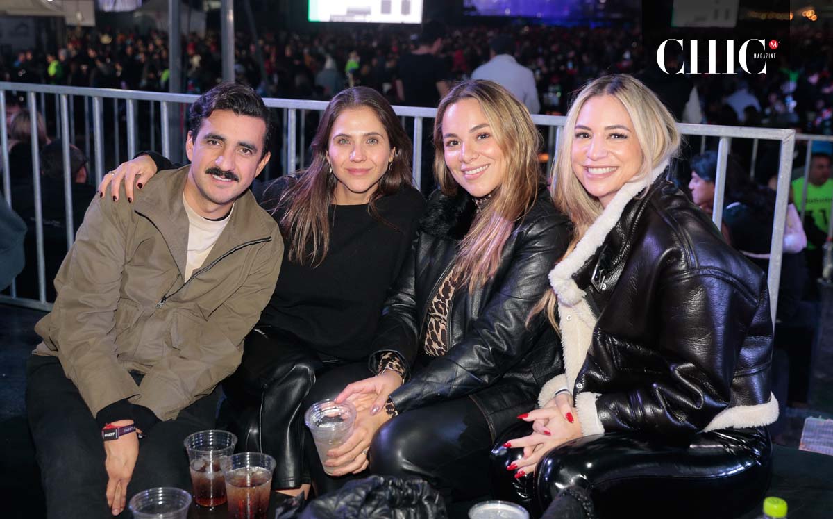Alberto Santillán, Marcela González, Rocío Castillo y Lulú Andonie