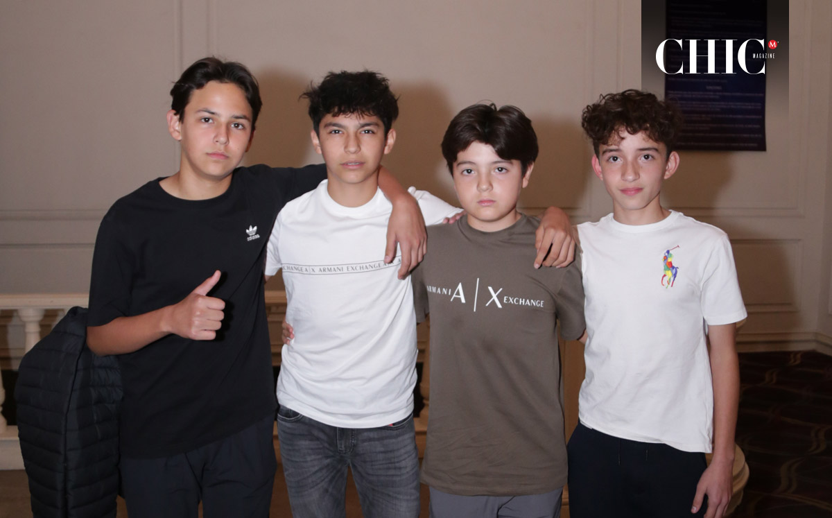 Alexander Straman, Benjamín Álvarez, Luciano Puente y Salvador García