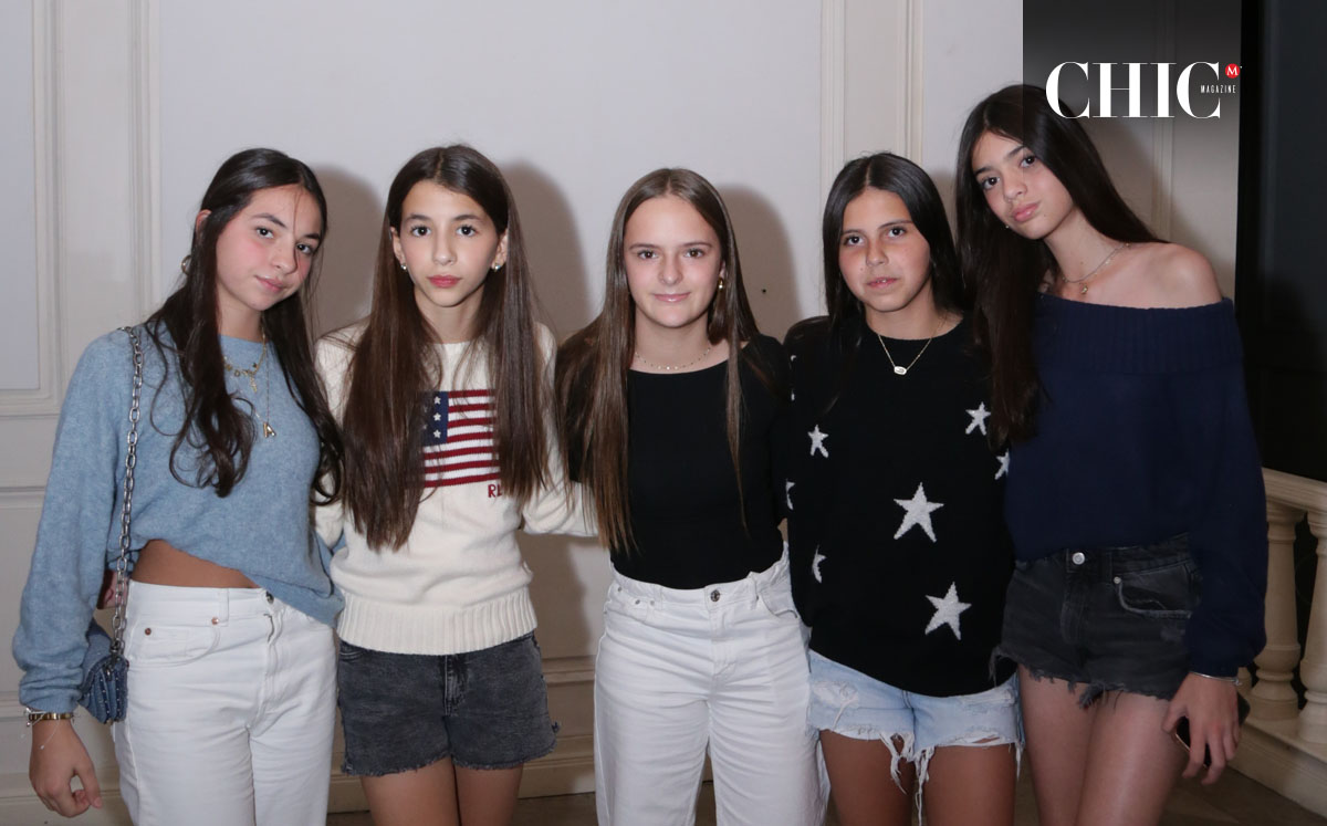 Andrea Naya, Alejandra Cervello, Megan Quiroga, Natalia Del Valle y Jimena Lozano