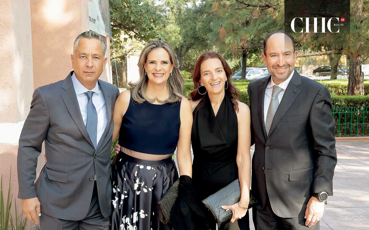 Bernardo Casas, Elena Casas, Claudia Kuri e Ignacio Bosque