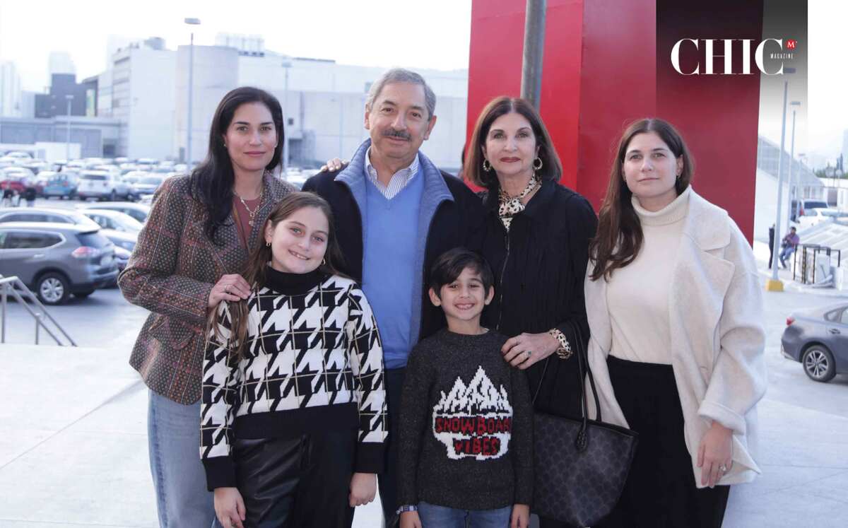 Cristy González, José Natividad González Páras, Cristina Maiz, Ana Luisa González, Sofía Assad y Daniel De la Garza. Fotos: Omar Valdez