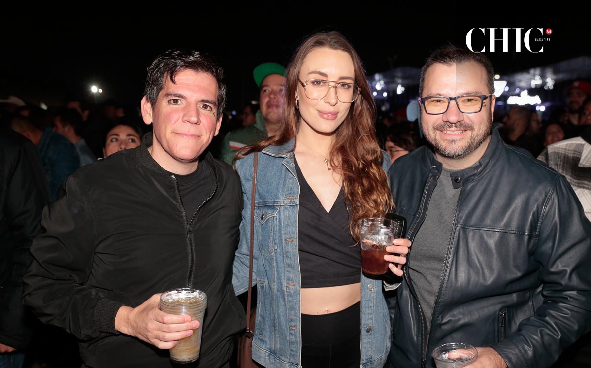 Héctor Benavides, Marine Bernach y Diego Colyer