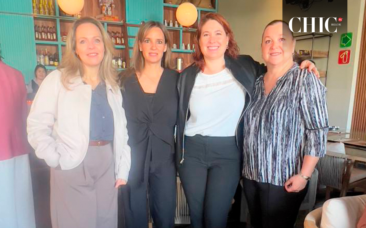 Livia Hernández, Gina Ducoing, Carol Rodríguez y Alejandra Kegel