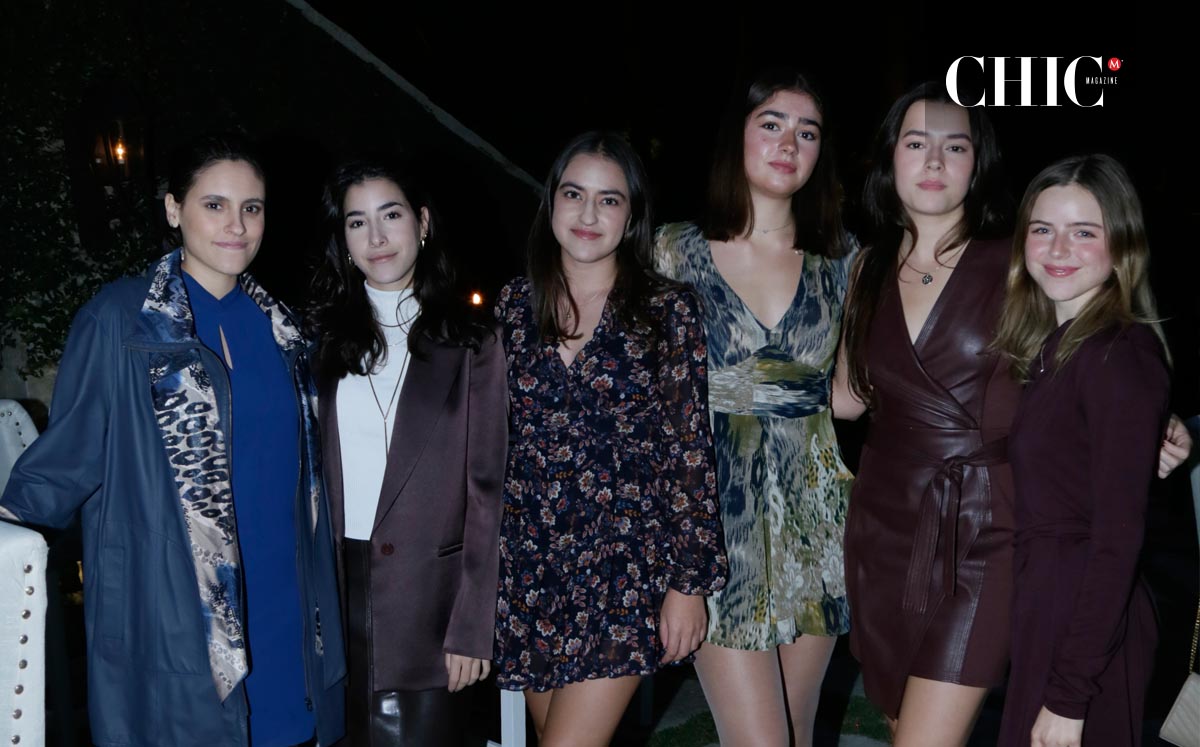 Pamela Siller, Regina Lozano, Mariana Dávila, Mila Laubschar, Sara Treviño e Isabel Zambrano