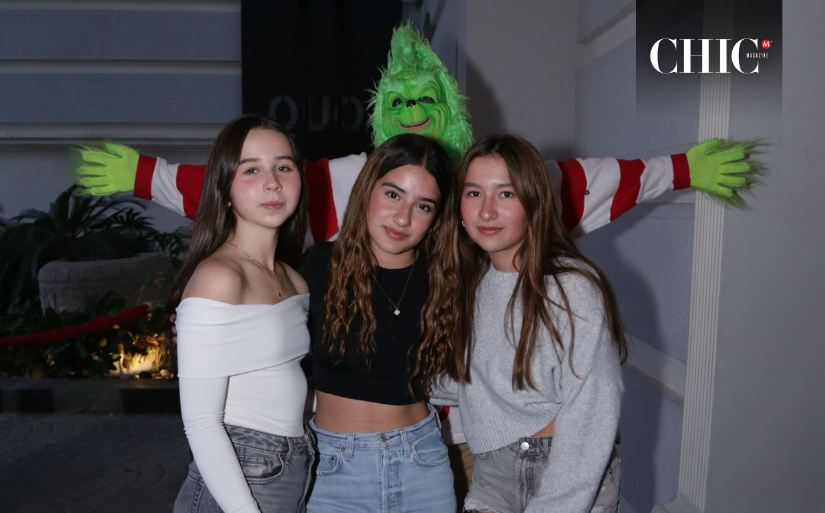 Regina Villarreal, Luciana Carmona y Sofía Ruiz