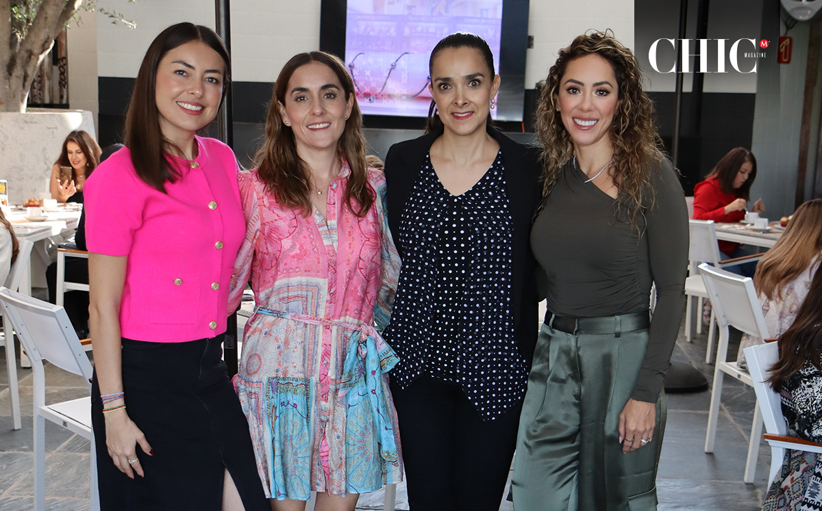 Roxana Ramírez, Anahí González, Nedy Muñoz y Carmen Hernández