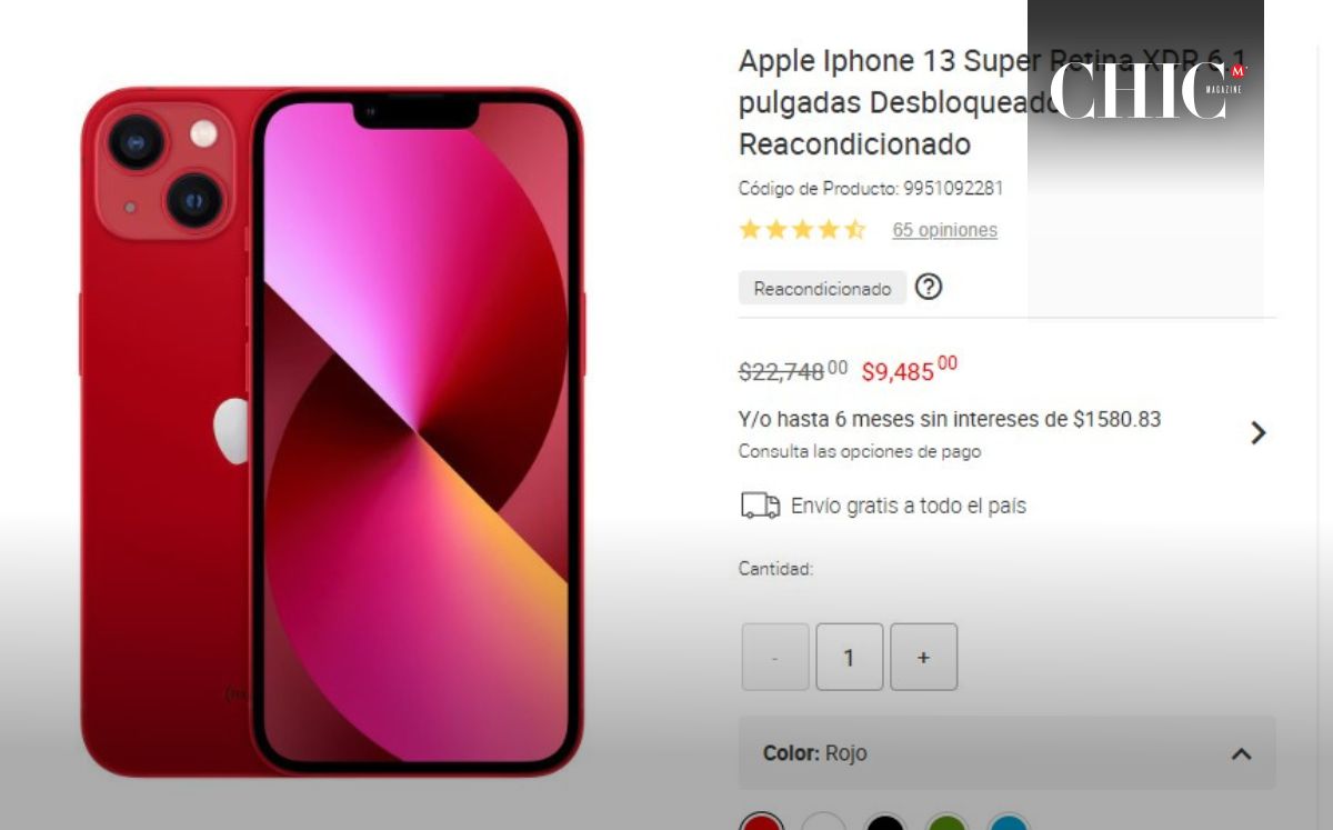 Aquí el Apple iPhone 13 (Liverpool)
