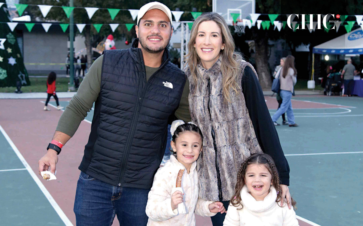 Lalo Sánchez, Katy Bueno, Ximena Sánchez y Sofía Sánchez