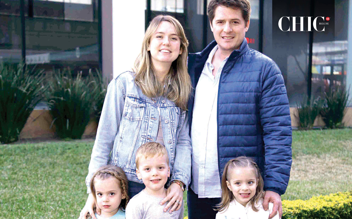 Michelle Siller, Daniel Alonso, Fernando Alonso, Isabel Alonso y Cordelia Alonso