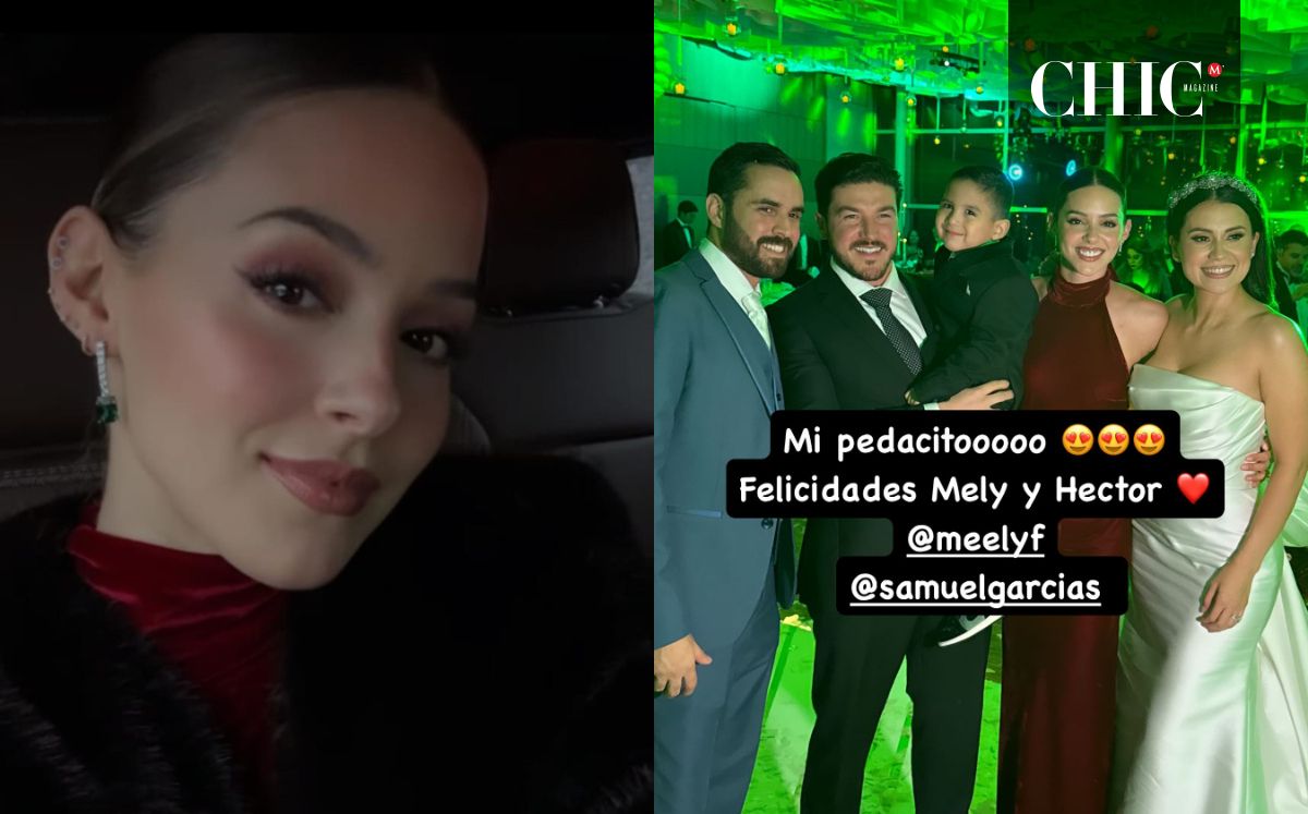Mariana Rodríguez reveló en sus redes que lloró en toda la boda (Foto: Instagram)