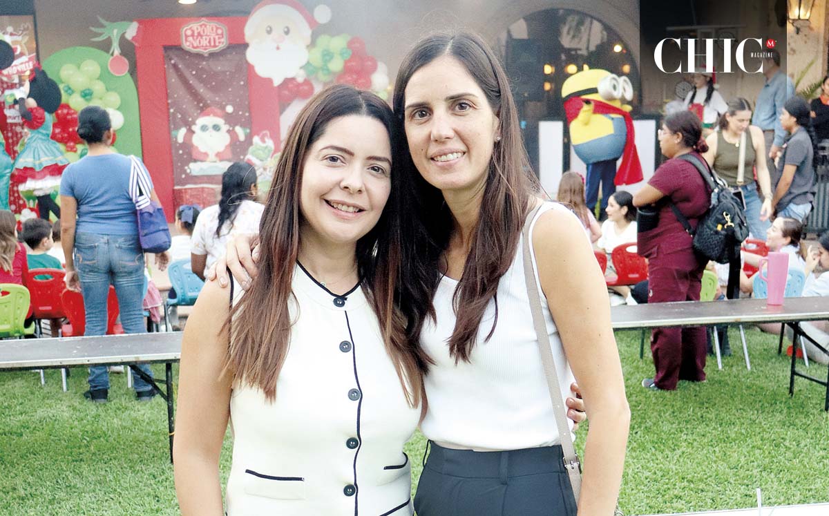ADRIANA SÁNCHEZ Y DANIELA LÓPEZ disfrutaron del show de botargas