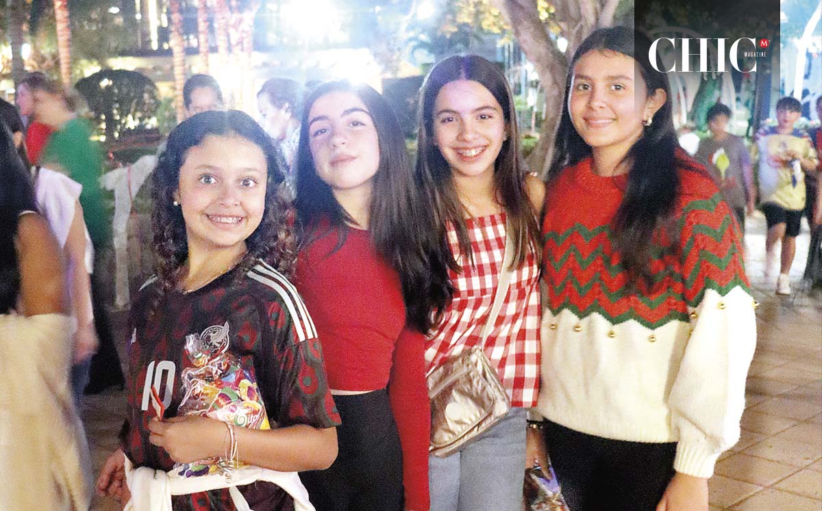 FABIANA GONZÁLEZ, MIRANDA MACOUZET, ANA FERNANDA ROMO Y MARÍA ISABEL SALAZAR nos regalaron sus mejores sonrisas