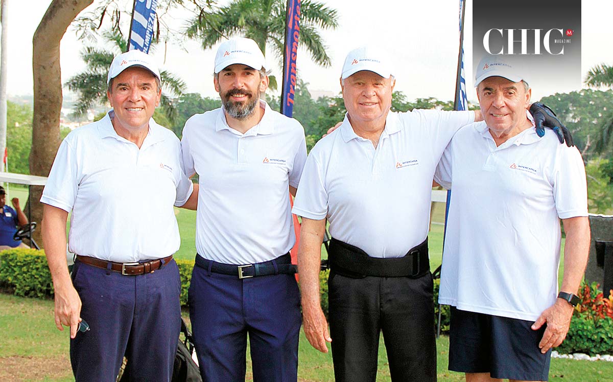 GUILLERMO SOLBES, ARTURO ENCINAS, ARMANDO SOLBES Y JUAN ANTONIO SOLBES llegaron puntuales al Club Campestre Tampico