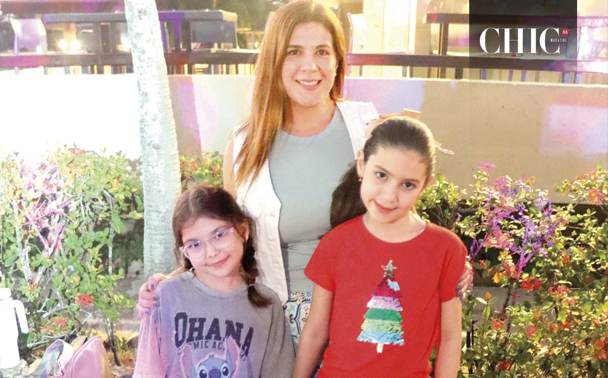 JULY RUVALCABA, ROCIO ARIAS Y MARÍA JOSÉ SARMIENTO disfrutaron de la posada del Centro Deportivo Español