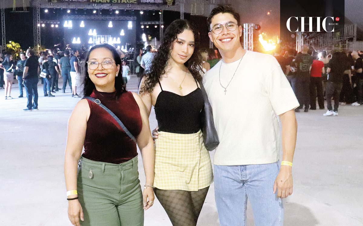 JULIA ALICIA PÉREZ, CAMILA PÉREZ Y JOSÚE RODRÍGUEZ nos regalaron sus mejores sonrisas en el concierto