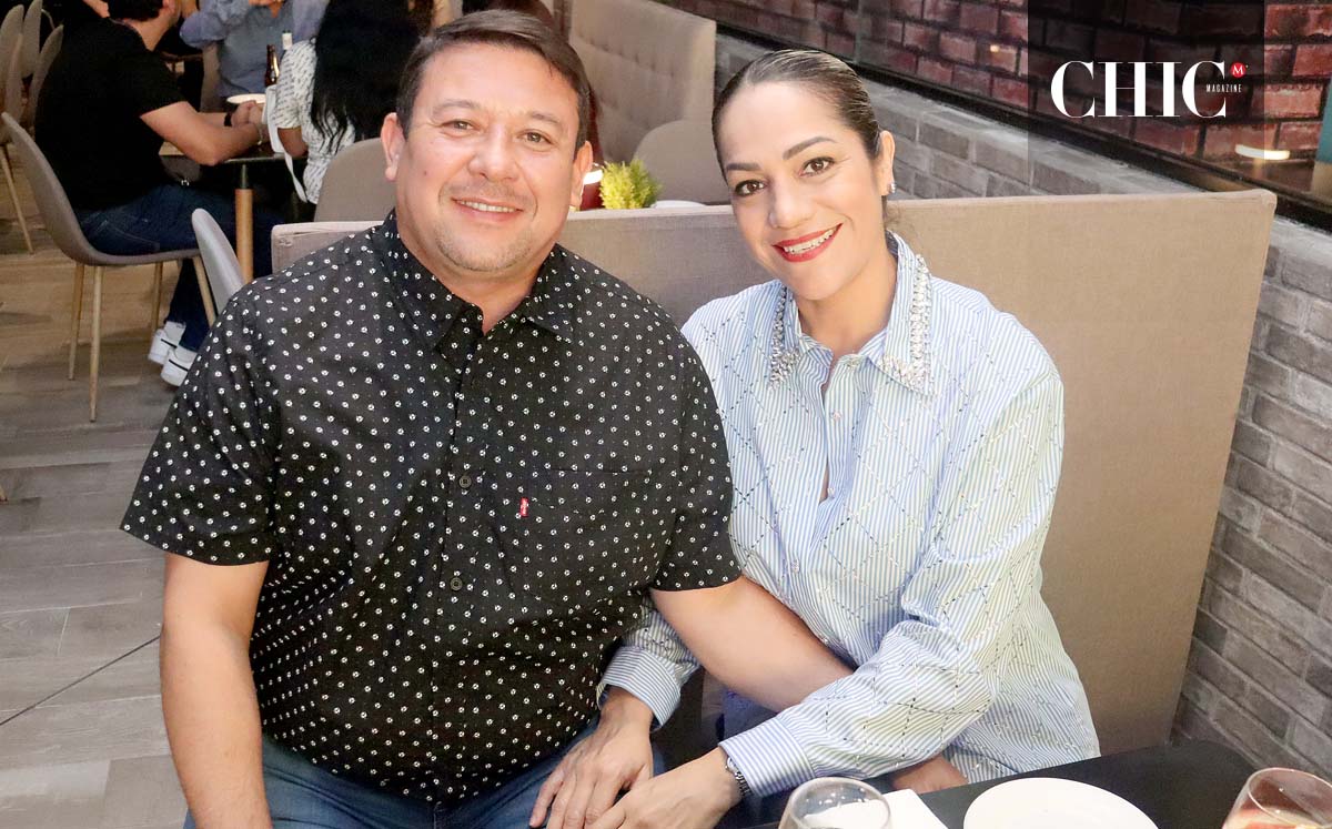 VICENTE CLEMENTE Y VERÓNICA RIVERA nos regalaron sus mejores sonrisas