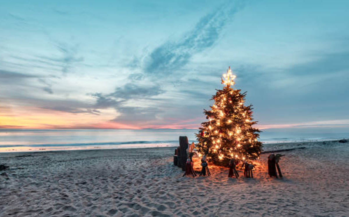Navidad en la Playa/Foto:Pexel