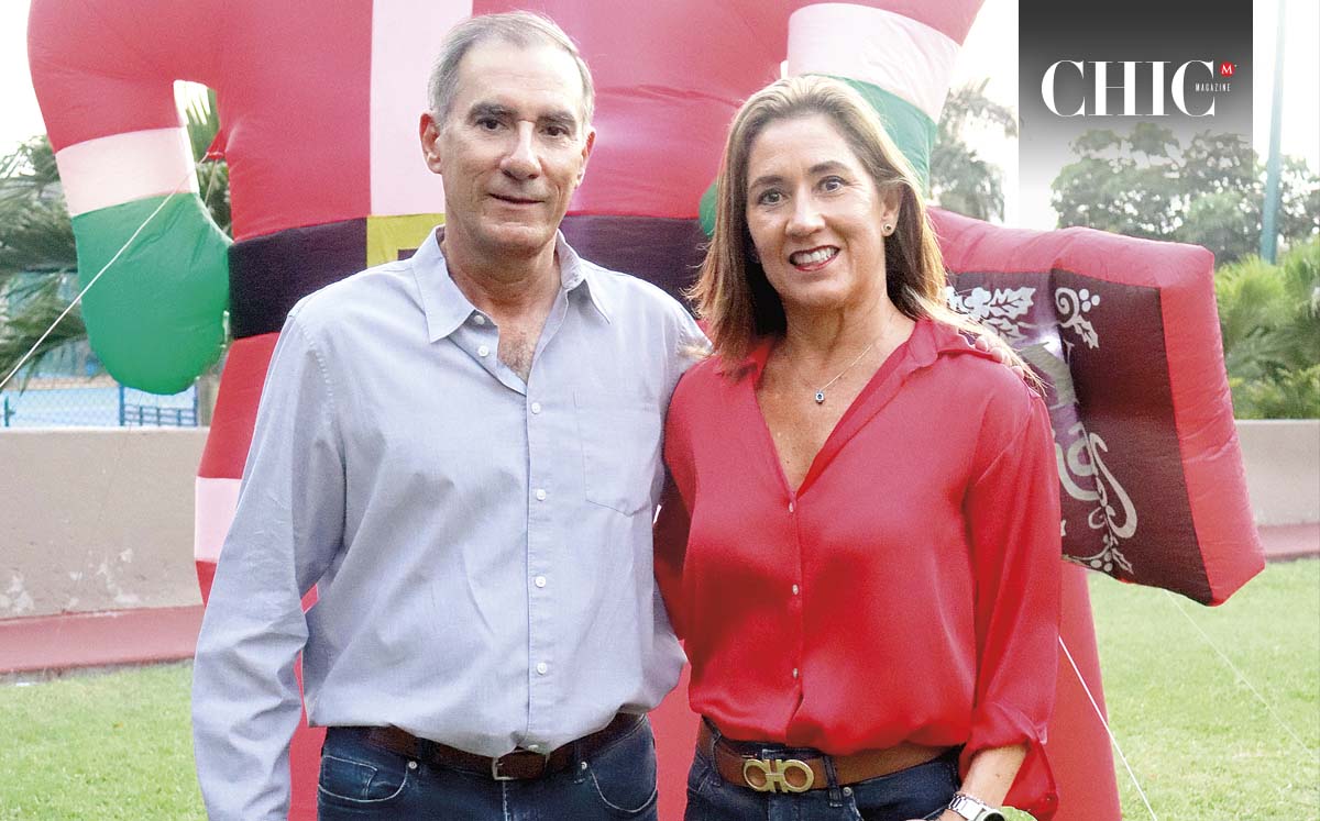 ROBERTO ARGÜELLO Y MARCELA TAMAYO: "Fue muy padre ver a todos los niños disfrutando las fiestas navideñas"