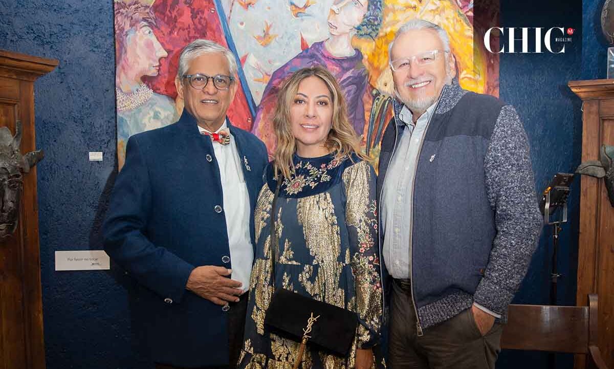 José Bayro, Fabiola Montes y Gustavo Tejerina