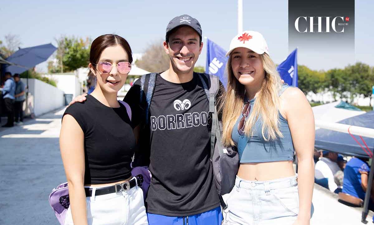 Andrea Lobato, Jorge Vázquez y Michelle Luma