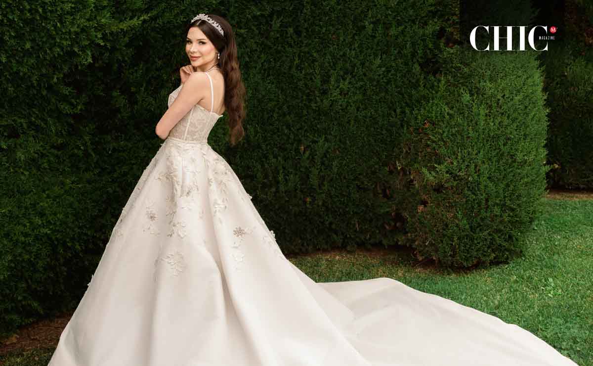 Ada luciendo un vestido de Oscar de la Renta / Fotos: Cortesía