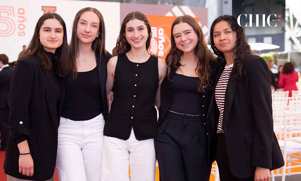 Alejandra López, Paulina Baños, María Pía Pacheco, María José Irigoyen y Ana Belén Pacheco (Fotos: Yanahui F. Sevilla)